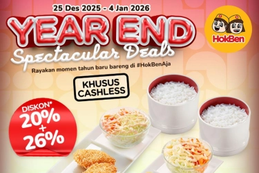 Promo Makanan dan Minuman Akhir Tahun 2025, Cek Daftarnya