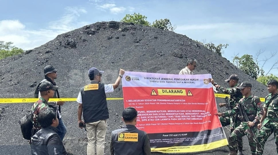 Jelang Tutup Tahun, Pemerintah Sita 70 Ribu Ton Batubara Ilegal
