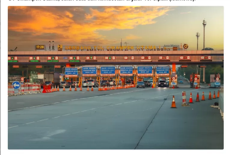 Arus Balik Mulai Terasa 1 Januari? Ini 5 Ruas Tol Paling Padat Hari Ini