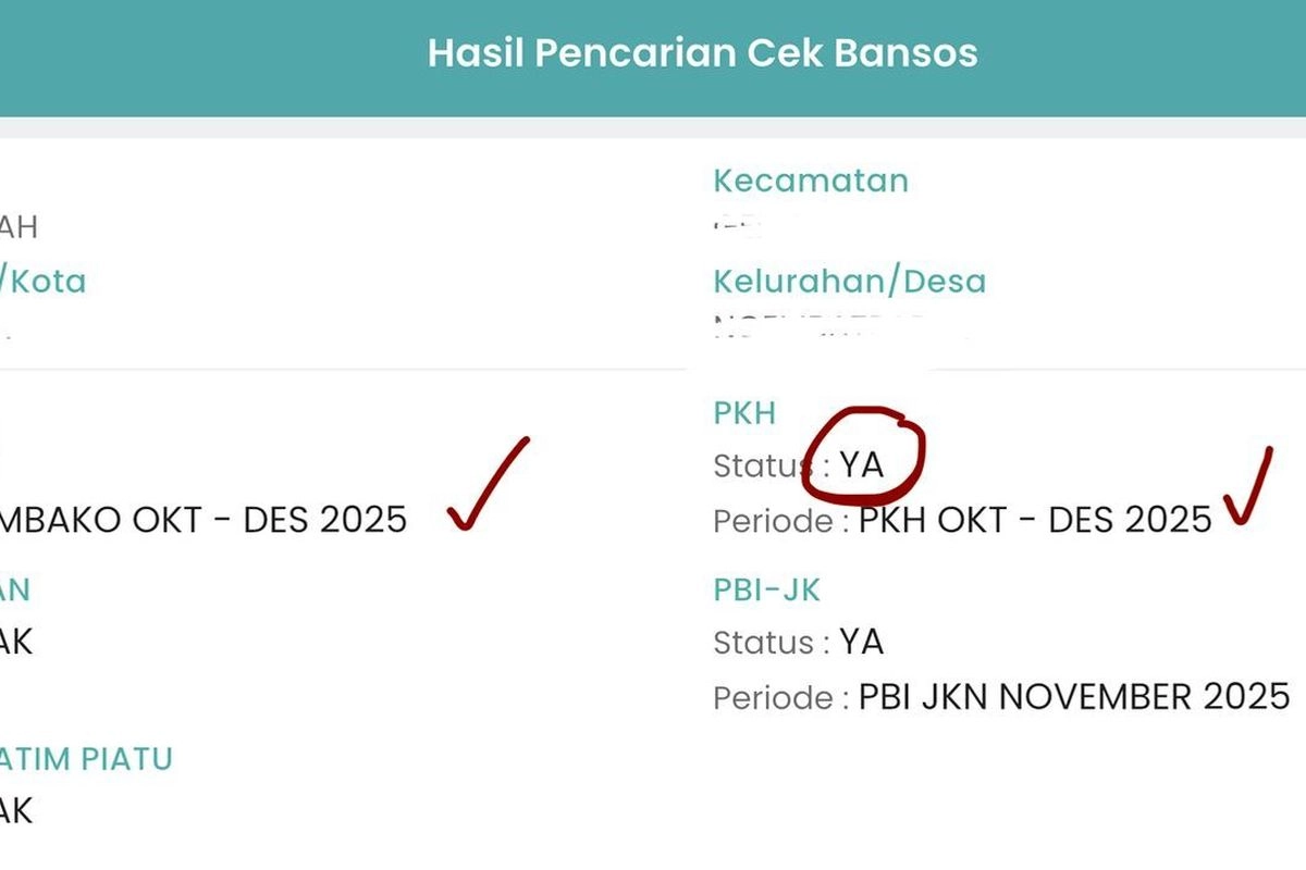 Bansos PKH BPNT 2026: Jadwal Pencairan, Nominal Bantuan, dan Cara Cek Penerima