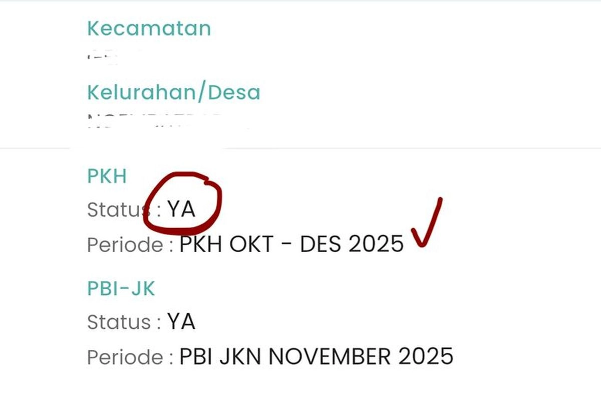Cara Cek Penerima PKH Januari 2026, Ini Tanda Nama Anda Terdaftar