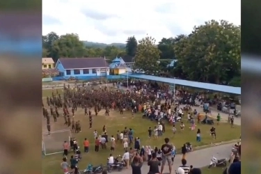Bentrok TNI vs Brimob Usai Sepak Bola di Buton Selatan karena Saling Ejek