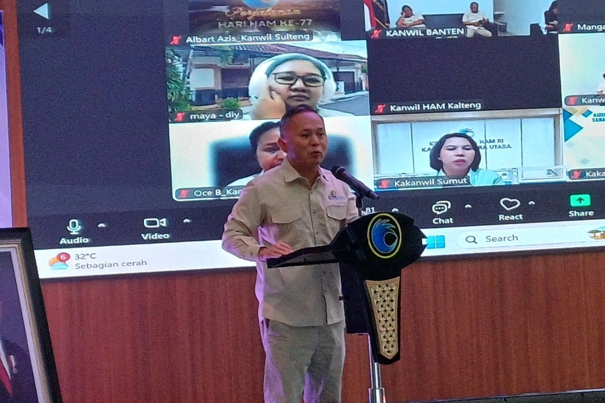 Wamen HAM: Kami Baru 15 Bulan Sebagai Kementerian, tetapi Capaiannya Luar Biasa