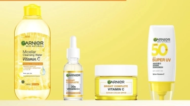 6 Rangkaian Garnier Bright Complete untuk Kulit Kusam Wanita Usia 30-40 Tahun