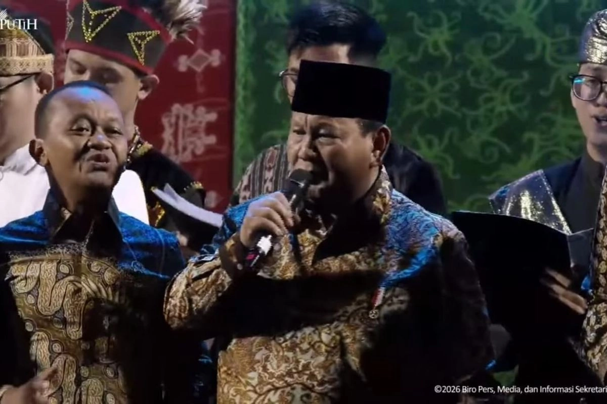 Prabowo Singgung Perang di Mana-mana: Bersyukur Kita Damai