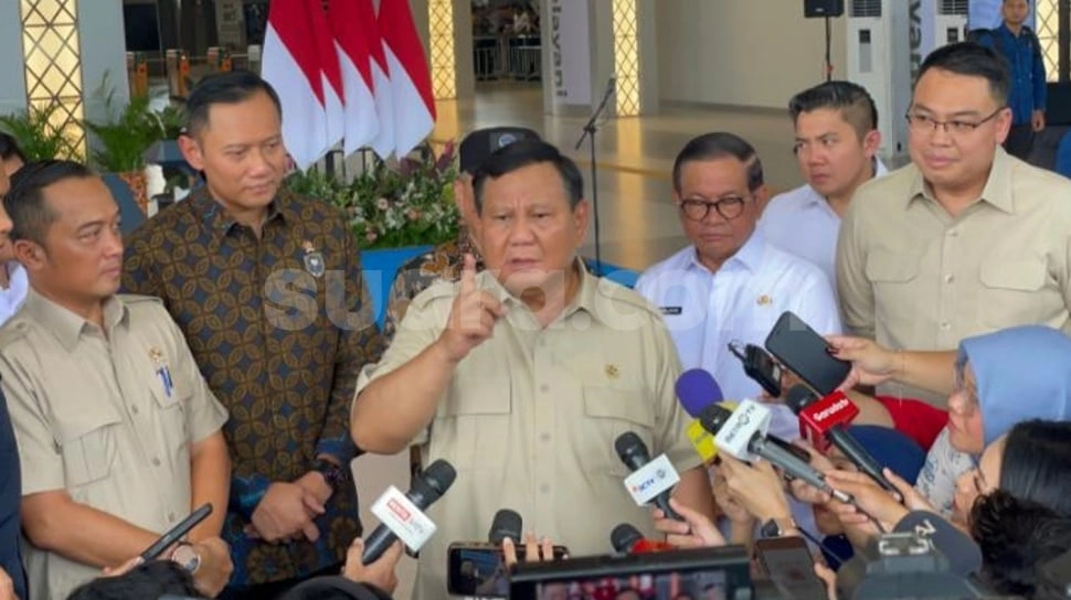 Prabowo Jawab Tudingan Program MBG untuk Pilpres 2029: 'Selalu Berpikir Negatif'