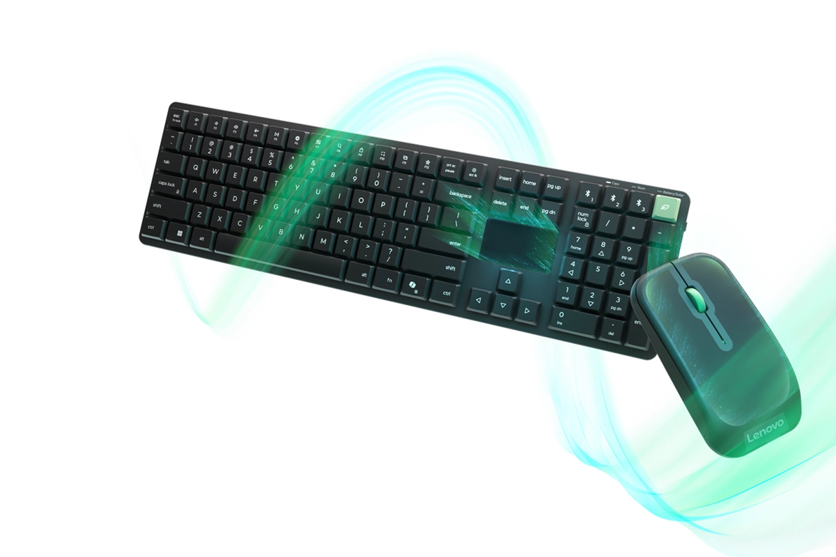 Lenovo Pamer Keyboard dan Mouse Nirkabel yang Bisa Cas Sendiri