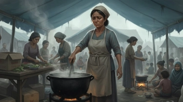 Mengais Harapan dengan Kursi Roda: Logistik di Dapur Darurat Pasca-Banjir Aceh