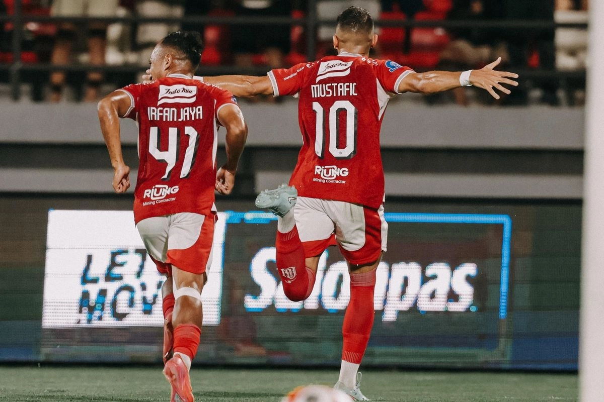 Hasil PSM Makassar Vs Bali United 0-2: Diwarnai Gol Cepat Mustafic dan Dua Kartu Merah