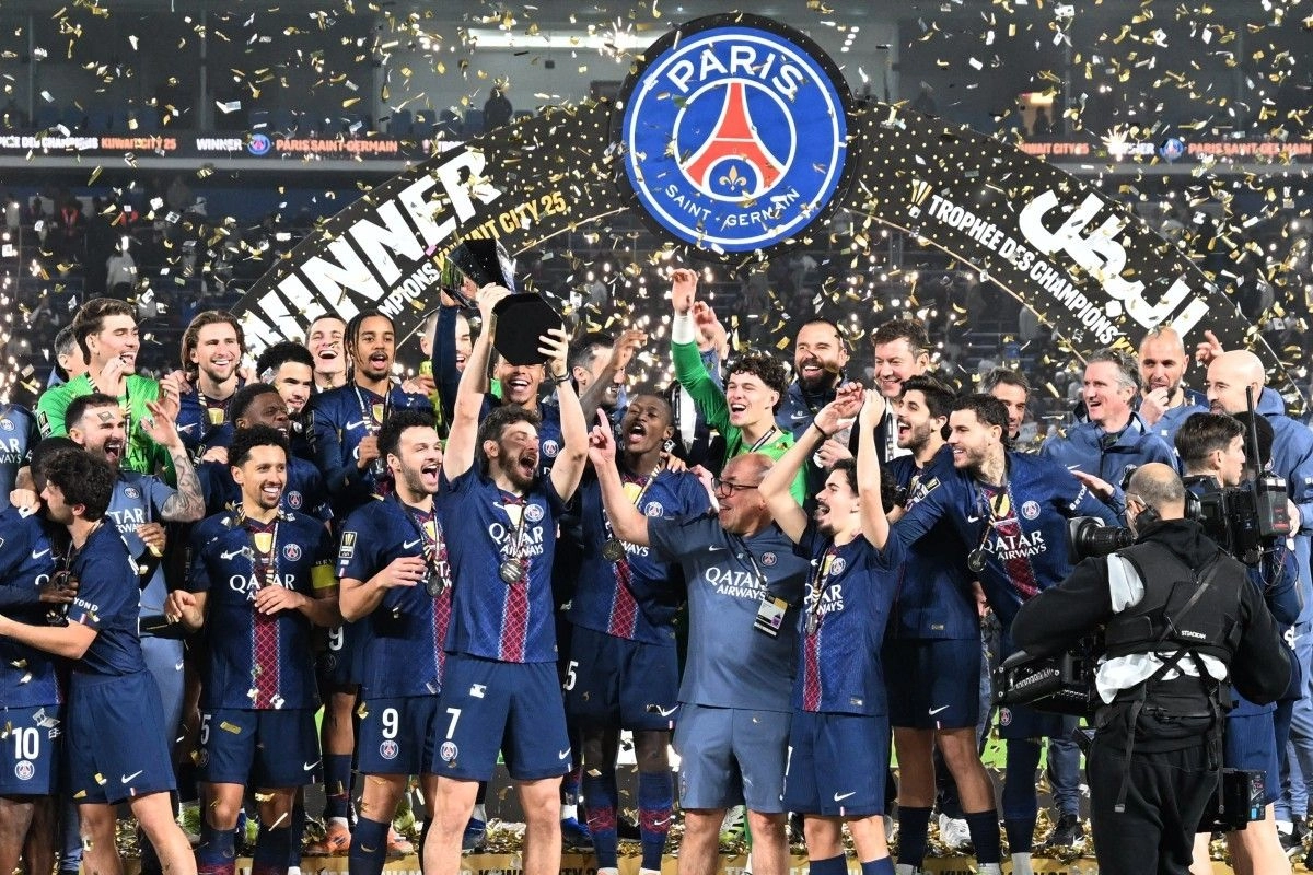 PSG Juara Piala Super Perancis, Menang Adu Penalti Lawan Marseille