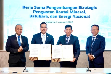 Percepat Hilirisasi Batu Bara menjadi SNG, Pertamina dan Danantara Perkuat Kolaborasi