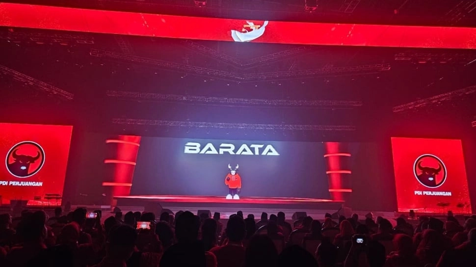 PDIP Kenalkan Maskot Banteng Barata, Prananda Prabowo: Melambangkan Kekuatan Rakyat