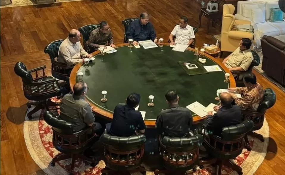 Prabowo Gelar Rapat Terbatas di Hambalang, Bahas Rencana Peresmian RDMP Balikpapan Senin Besok