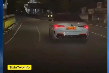 Viral Penumpang BMW Berpelat Dinas Merokok di Dalam Mobil, Kemenhan Buka Suara