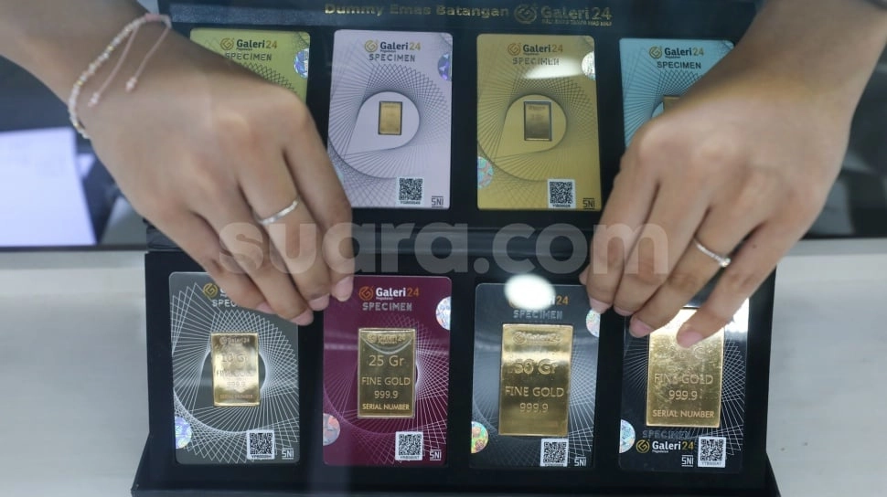 Emas Pegadaian Tidak Banyak Fluktuasi, Harga Stabil 2 Jutaan Hari Ini