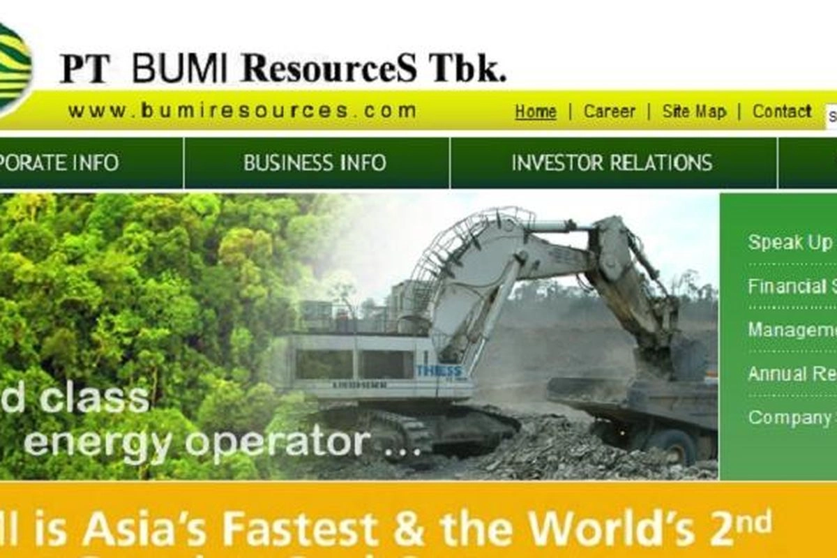Ada Aksi Jual Masif Saham Bumi Resources (BUMI), Asing Lepas Miliaran Lembar dalam 2 Pekan