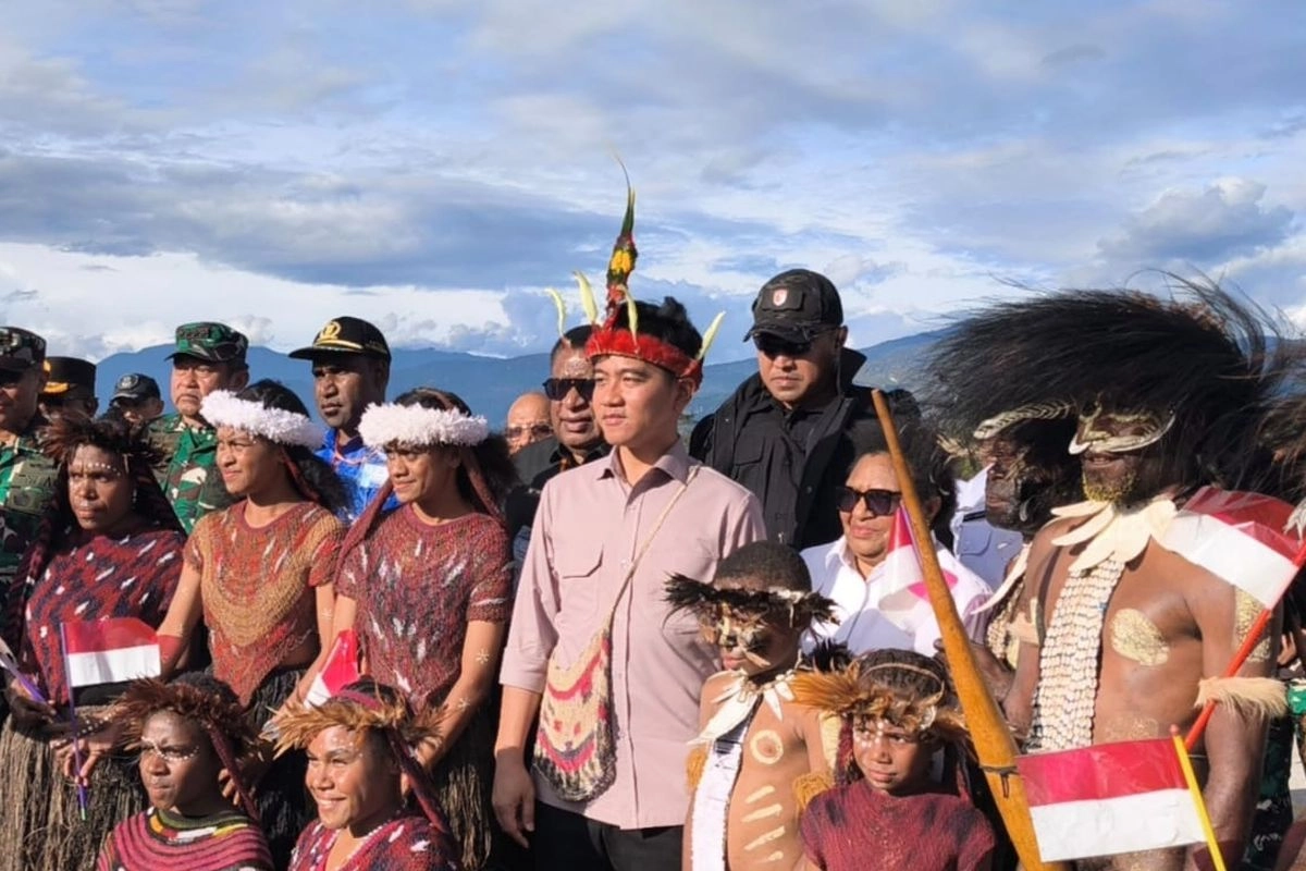 Usai dari Biak Numfor, Gibran Lanjutkan Kunjungan ke Wamena