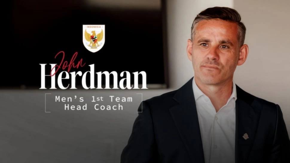 PSSI Resmi Umumkan John Herdman Sebagai Pelatih Baru Timnas Indonesia