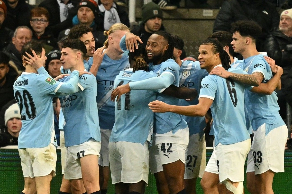 Hasil Newcastle Vs Man City 0-2: Satu Kaki Citizens di Final