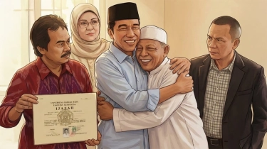 Pelukan Jokowi-Eggi Sudjana di Solo Akhiri Drama Sengketa Ijazah: Bagaimana Nasib Roy Suryo Cs?