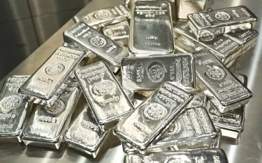 Harga Perak Antam Melonjak Rp 2.800, Sentuh Rp 57.700 per Gram