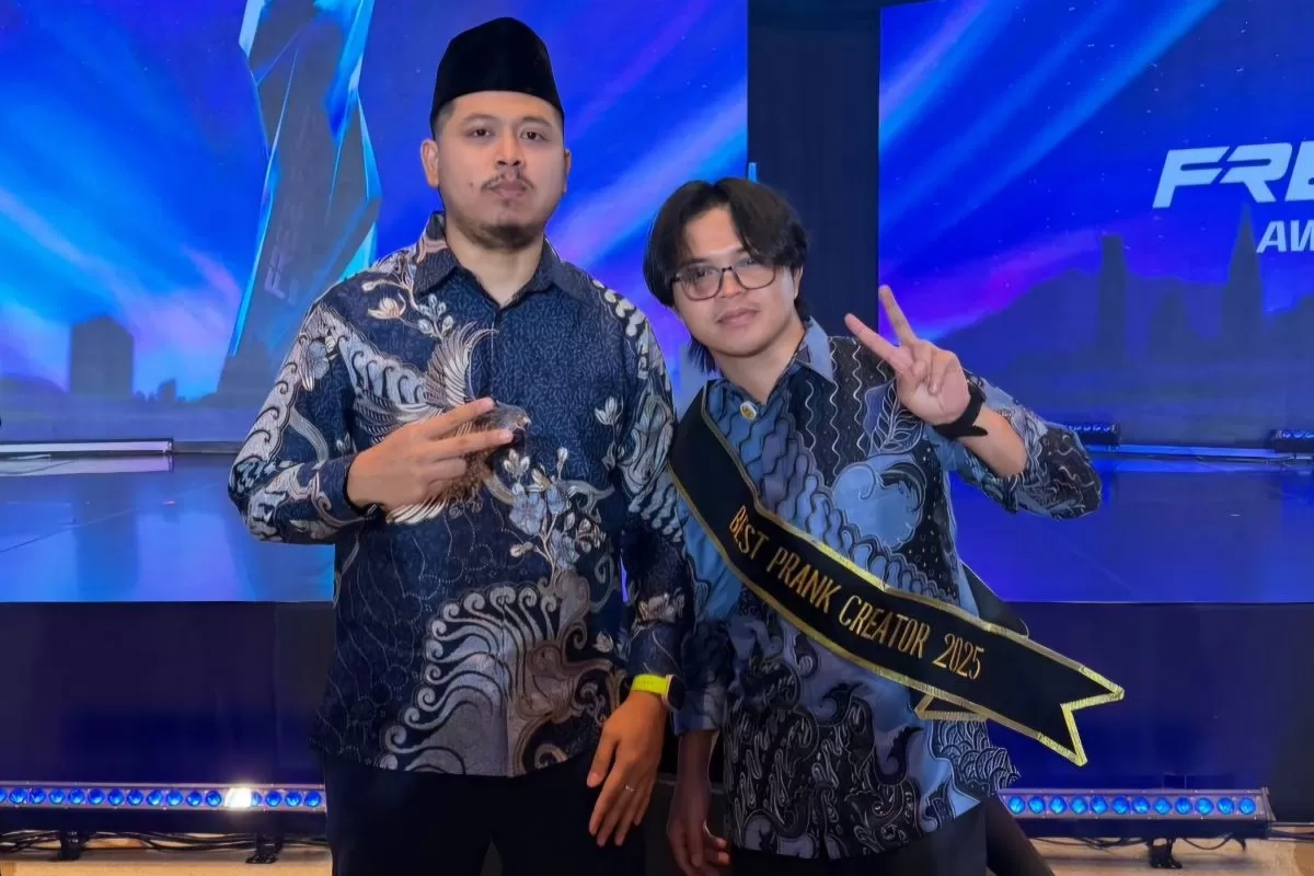 Dulu Kalah Kini Juara! Baban Resmi Raih Best Prank Creator di FF Awards 2025