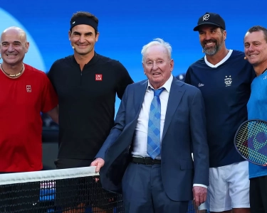 Jadi Bintang Utama Pembukaan Australian Open 2026, Roger Federer Gugup Balik ke Lapangan