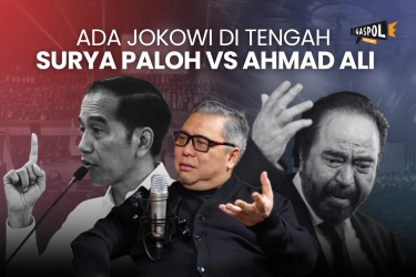 Gaspol Hari Ini: Ada Jokowi di Tengah Surya Paloh Versus Ahmad Ali