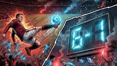 10 Momen Paling Ikonik di Derby Manchester: 6-1 di Old Trafford hingga Salto Rooney