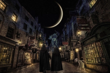Tak Perlu ke Inggris, Diagon Alley Kini Ada di Jatim Park 3, Spot Favorit Potterhead