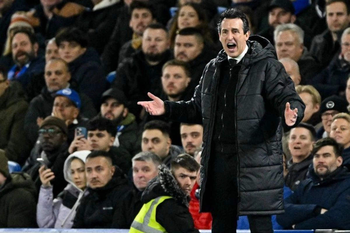 Aston Villa Kalah Lawan Everton, Unai Emery: Kami Bukan Kandidat 5 Besar