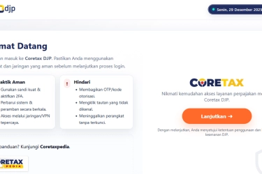 Cara Lapor SPT Tahunan 2025 via Coretax DJP, Simak Panduannya