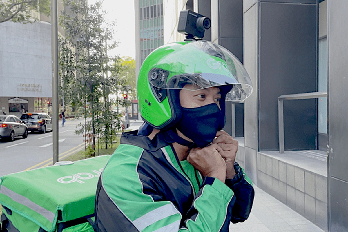Mengintip ''Mata'' Canggih di Punggung Abang Grab, Sang Penakluk Gang Tikus Jakarta