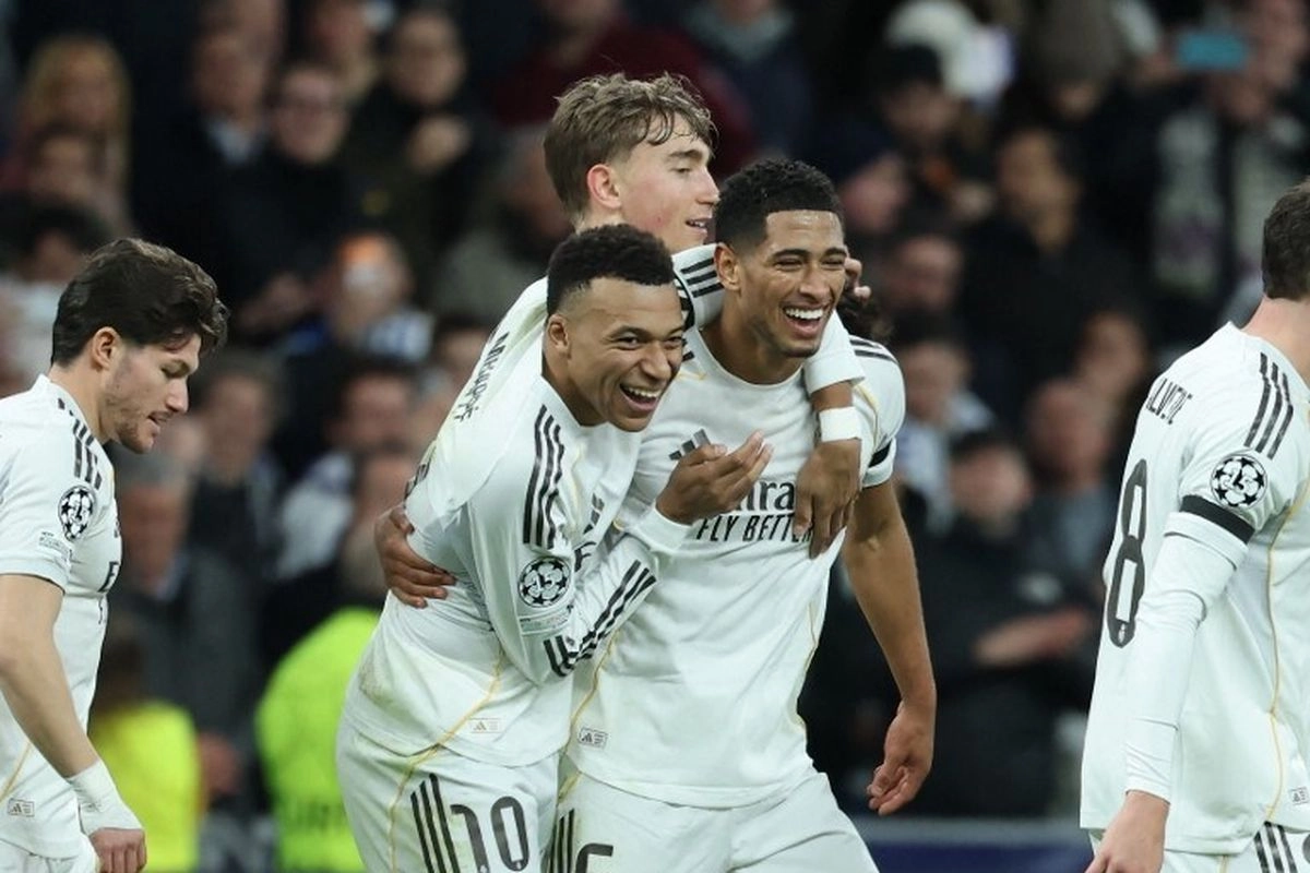 Hasil Real Madrid Vs Monaco 6-1, Setengah Lusin Gol Los Blancos di Bernabeu