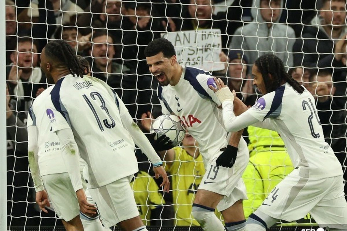 Hasil Tottenham Vs Dortmund 2-0, Thomas Frank dapat Waktu Bernafas