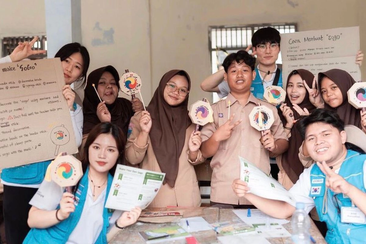 POSCO Libatkan Mahasiswa Korea dalam Program Pendidikan di Cilegon