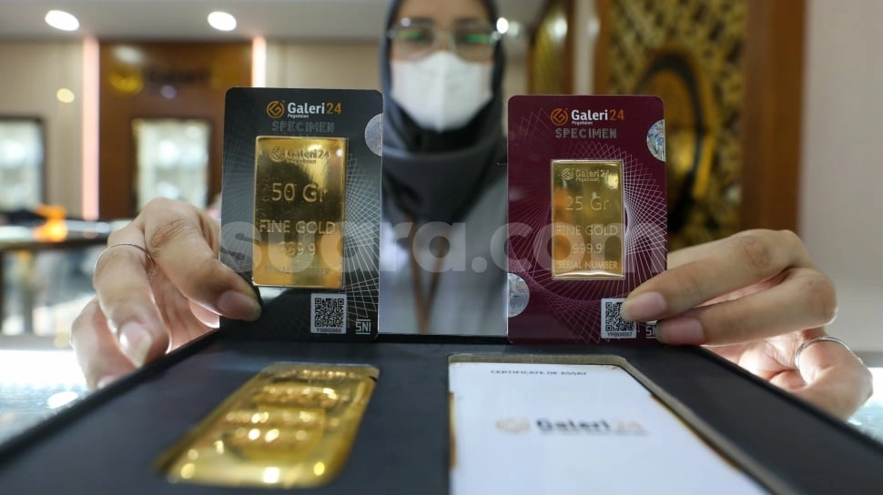 Harga Emas Naik Tiga Hari Berturut-turut, di Pegadaian Kompak Meroket