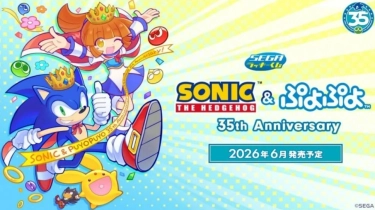 Rayakan Ulang Tahun ke-35, Sega Siapkan Kejutan Game Sonic dan Puyo-Puyo