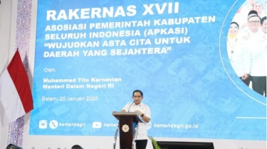 Tutup Rakernas XVII APKASI, Mendagri Ajak Kepala Daerah Atasi Persoalan Bangsa