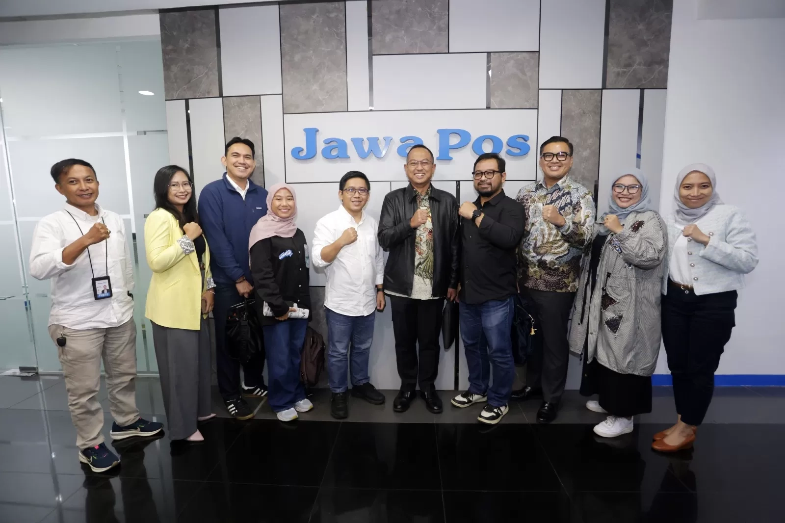 Berkunjung ke Kantor Jawa Pos Media, PT Pertamina (Persero) Perkuat Sinergi dan Kolaborasi