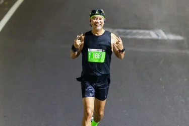 3 Tips Hidup Sehat ala Irfan Prasatya, Pelari Maraton Usia 60 Tahun