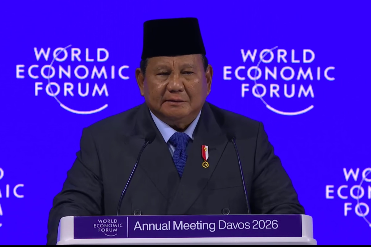 Di Davos, Prabowo Kecam Greedinomics dan Tantang Pengusaha Pelanggar Hukum