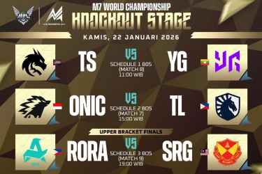 Jadwal M7 Hari Ini, Kamis 22 Januari 2026, Kesempatan Terakhir Onic Esports