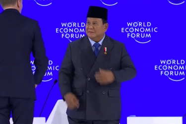 Prabowo di WEF: Kami Paling Tegas Tegakkan Hukum Kehutanan Sepanjang Sejarah RI