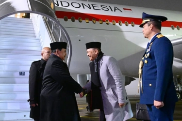 Prabowo Tiba di Swiss Usai dari Inggris, Akan Hadiri World Economic Forum