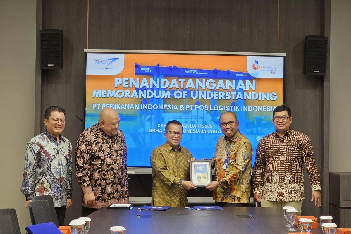 Gandeng Pos Logistik, PT Perikanan Teken Kerja Sama Jasa dan Logistik