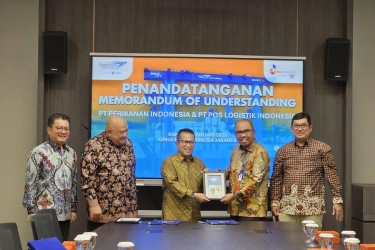 Gandeng Pos Logistik, PT Perikanan Teken Kerja Sama Jasa dan Logistik