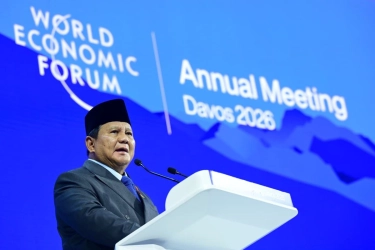 Prabowo di WEF: Banyak Rakyat Saya Makan Nasi Garam namun Mereka Tersenyum
