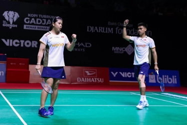 Jafar/Felisha Capai Semifinal Pertama di Istora, Taklukkan Thom/Delphine di Perempat Final Indonesia Masters 2026
