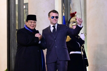 Prabowo Sambangi Istana Élysée, Penuhi Undangan Santap Malam Pribadi Presiden Macron